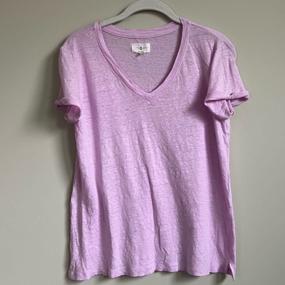 Lou and Grey  100% linen t-shirt